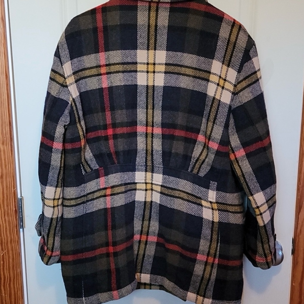 ralph lauren plaid wool medium retro - Picture 7 of 7